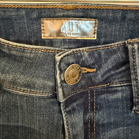 Kut from the Kloth Natalie High Rise Bootcut Jeans in Studious size 2 - Picture 3 of 7